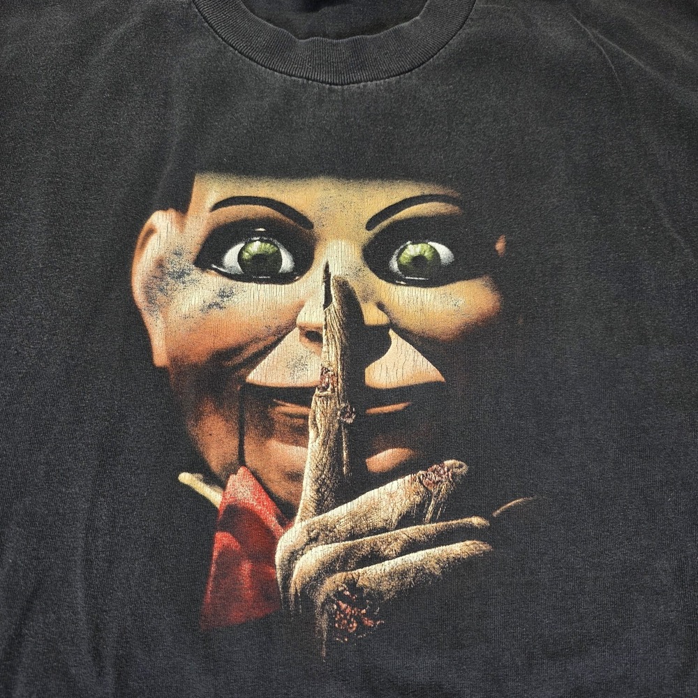 Vintage 2007 Dead Silence You‎ Scream You Die Horror Movie Promo T-shirt XL *